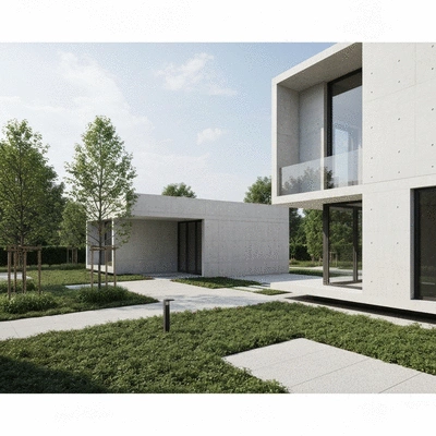 Eco-friendly concrete use