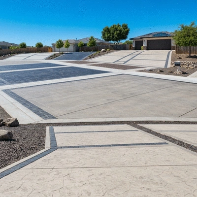 Concrete driveway options