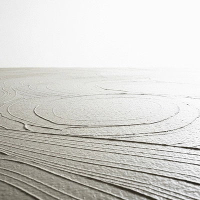 Concrete driveway curing process